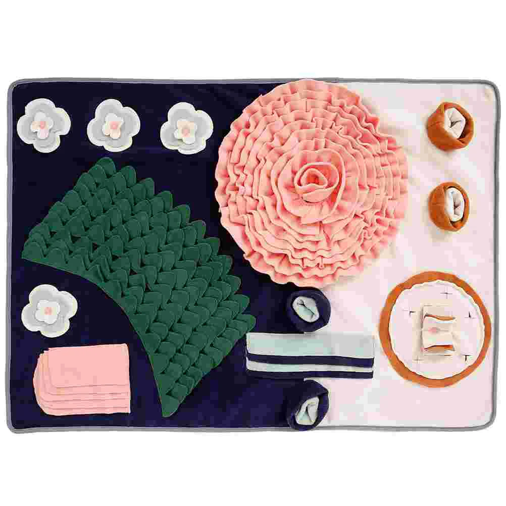 

Pet Feed Training Mat Dog Sniffing Mat Snuffle Pad Pet Dog Slow Feeding Mat