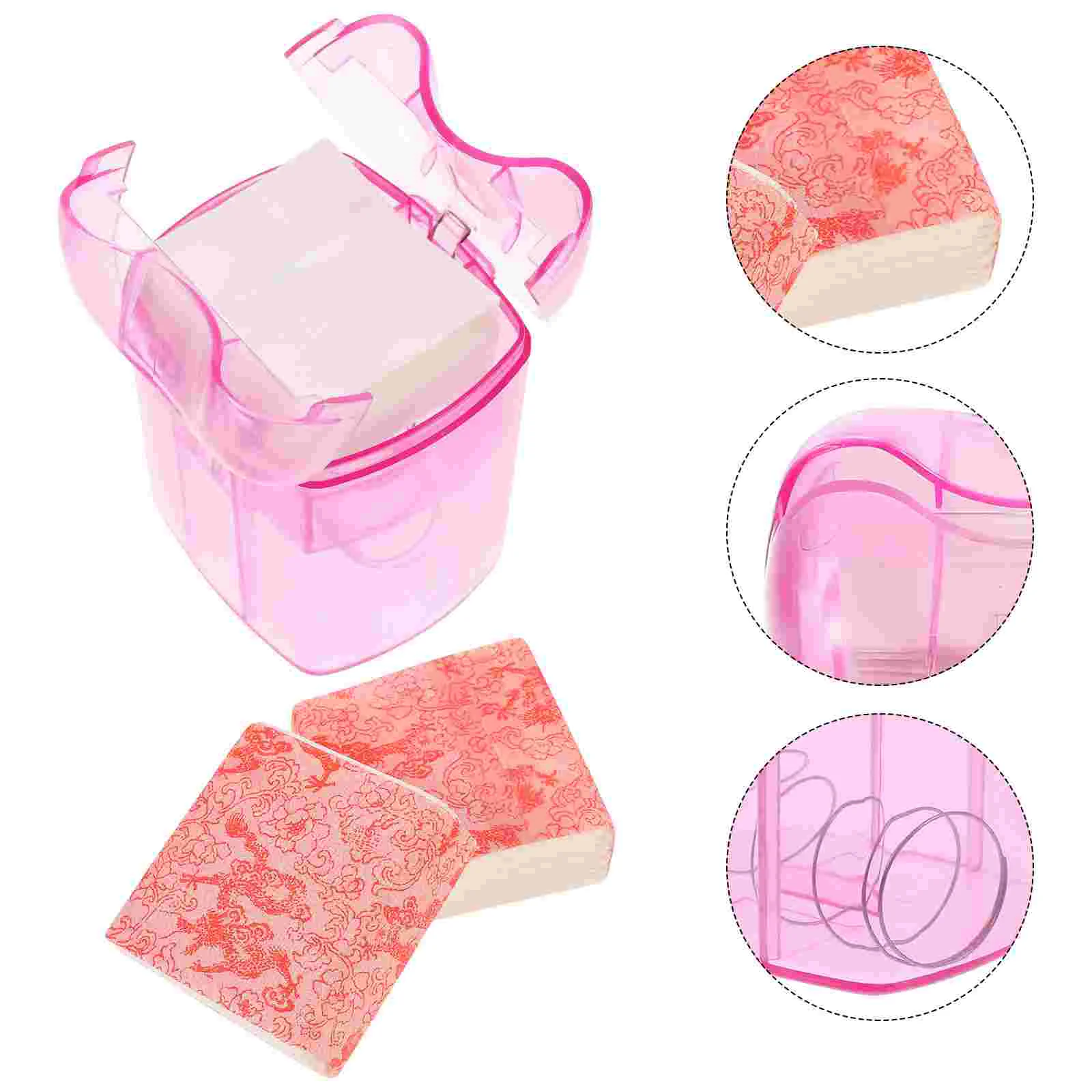 

2 Packs Disposable Hair Perming Paper Hair Curling Paper Hairdressing Tool with Storage Case Dispenser