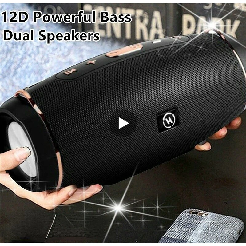 

Portable Bluetooth Speaker Powerful Subwoofer Radio FM Wireless Caixa De Som Bluetooth Speaker Music Sound Box High Power Bass