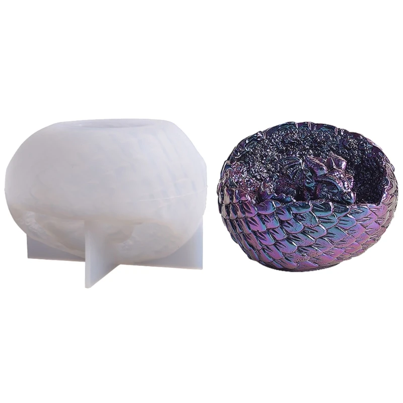 

Silicone Soap Molds Candle Mould Crafts Moulds Dinosaur Egg Shaped Silicone Mold Drop shipping