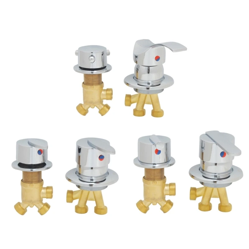 

Unique Brass Water Mixers Valves for Bathtub Conveniently Control Hot Cold Water 85WC