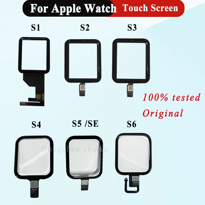 JDL Touch Screen Digitizer Glass Lens Panel For Apple Watch SERIES 1 2 3 4 5 6 SE S2 S3 S4 S5 S6 38mm 42mm 40mm 44mm TouchScreen