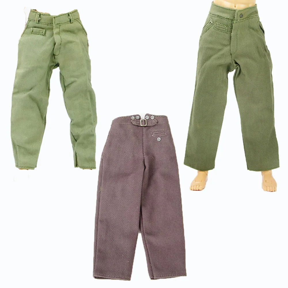 

Мужской комплект одежды в масштабе 1/12, свитер с капюшоном, жилет и брюки, подходит для экшн-фигурок 6 дюймов