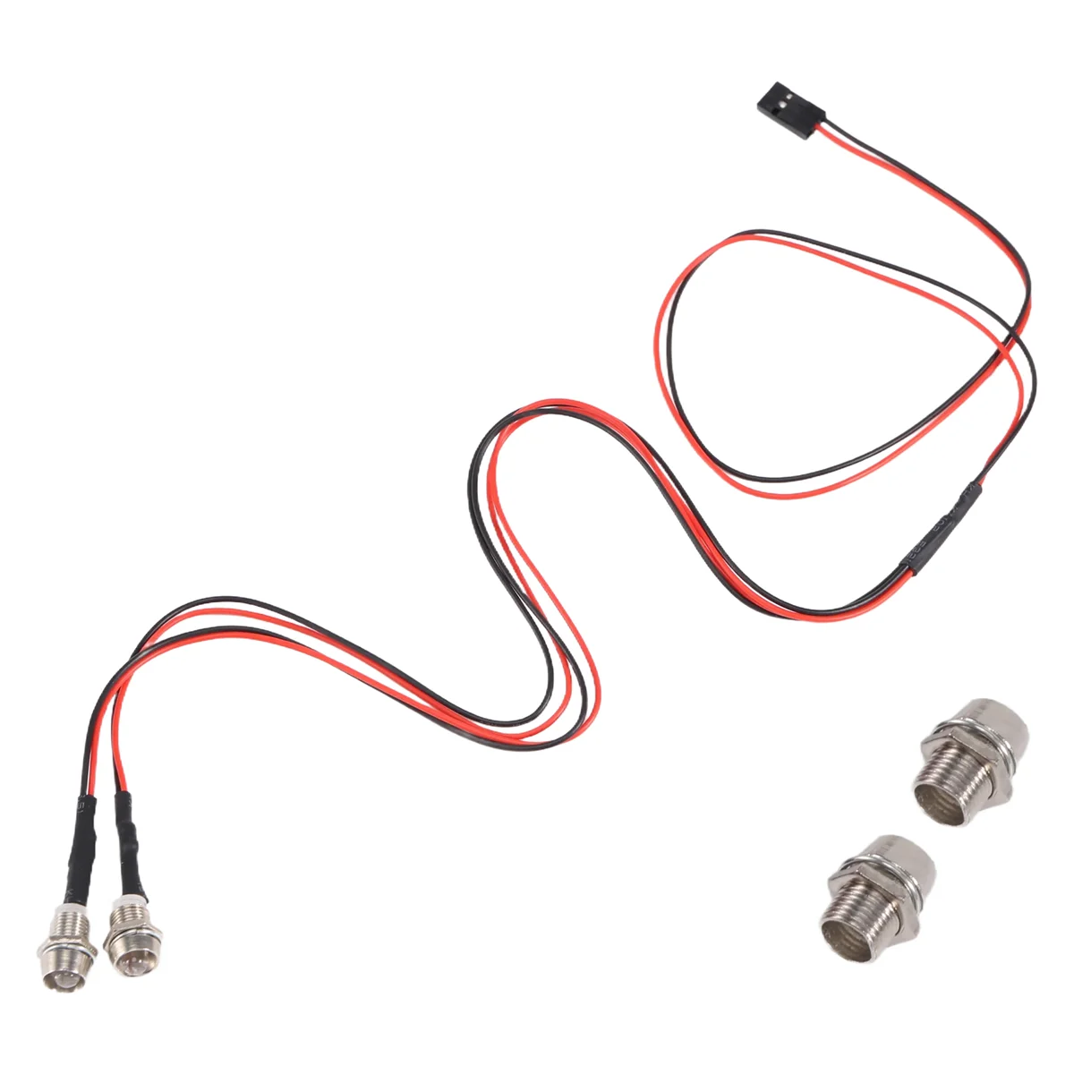 2-светодиодный задний фонарь автомобиля для грузовика WPL C14 C24 B14 B24 B16 B36 Q60 Q61 Q62 Q63 Q64