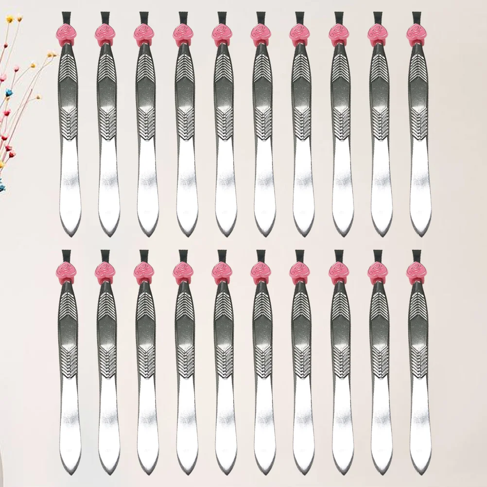 

Eyebrow Flathair Clip Eyebrows Stainless Steel Kit Stamp Extraction Tip Womenstraight Beauty Metal Makeupprecision Facial