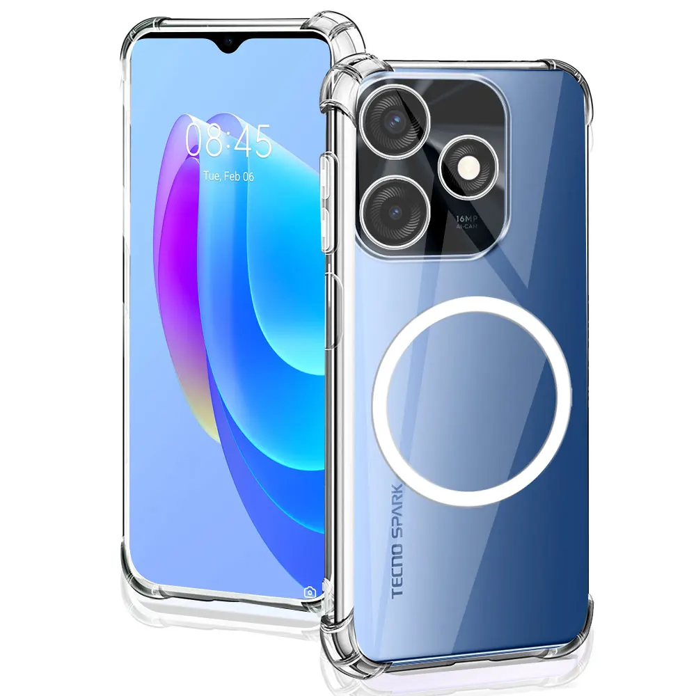 Магнитная наклейка для беспроводного зарядного устройства Tecno Spark 10C 10 Pro
