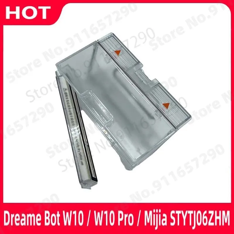 

For Dreame Bot W10 / W10 Pro XiaoMi STYTJ06ZHM Dust Box Vacuum Cleaner Robotic Parts Robot Dustbin Box with Filter Accessroies