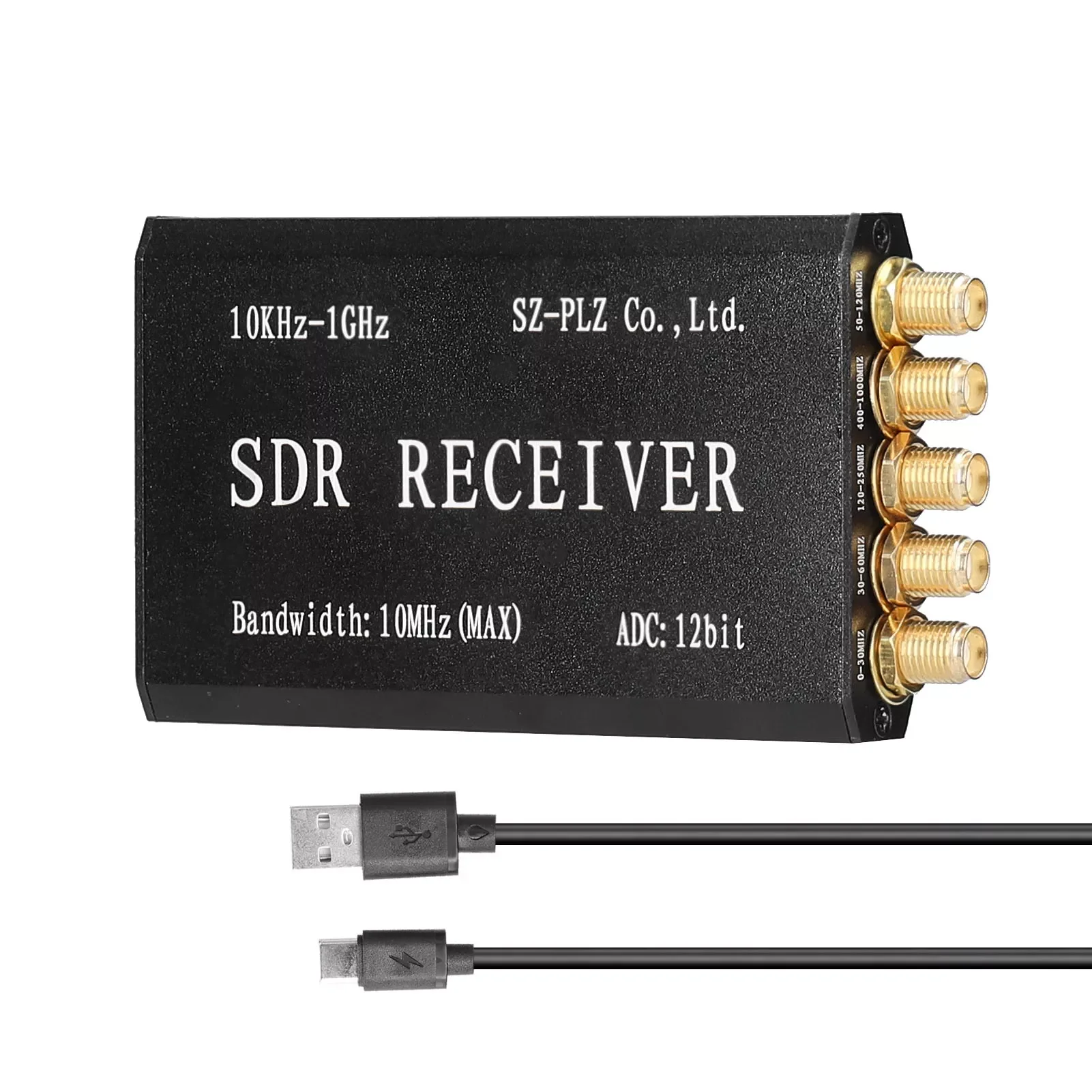 

Msi2500 Msi001 SDR Receiver Simplified Software Defined Radio Reciver Signal Generator 10kHz-1GHz Radio Receiving Moudle