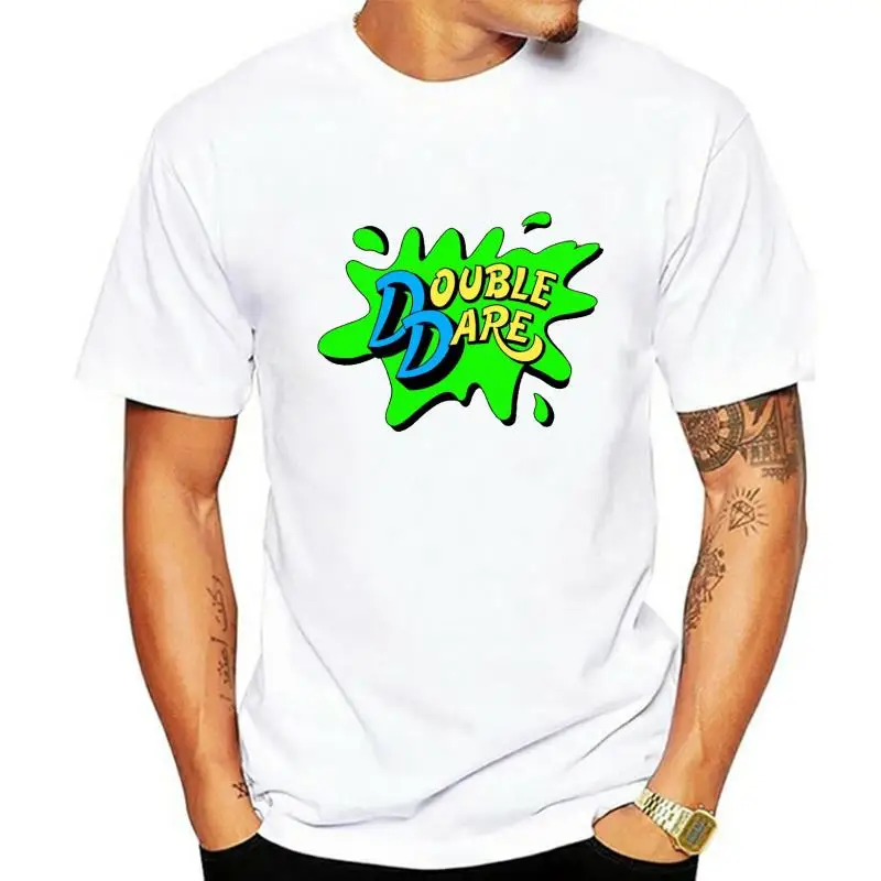 

Новая футболка с надписью Double осмела (wt), выберите свой цвет и размер 80, ТВ-шоу