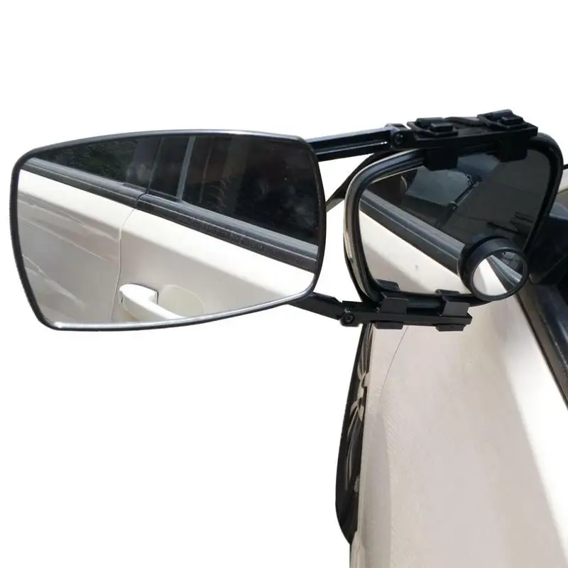 

Универсальное буксировочное зеркало для автофургона, регулируемое буксировочное зеркало из полипропилена, буксировочное Автомобильное зеркало заднего вида для автофургонов, прицепов