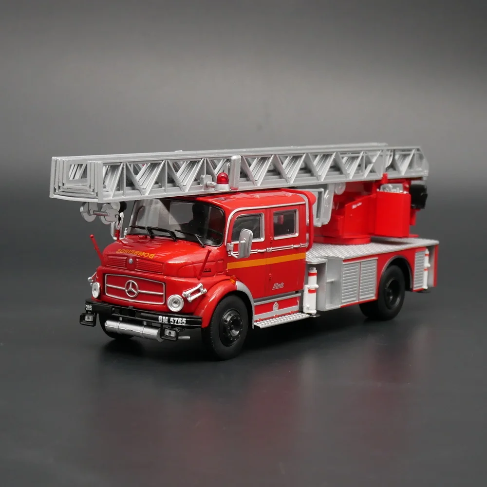 

Ixo 1:43 BENZ L1519 пожарная машина лестница сплав игрушечный автомобиль модель