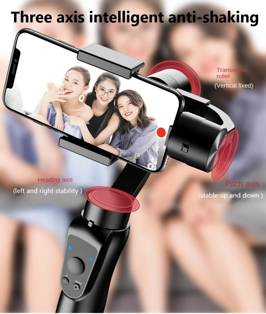 Wireless Bluetooth Selfie Stick Foldable Mini Tripod ,with Shutter Remote Control,Can charge, for all kinds of mobile phones enlarge