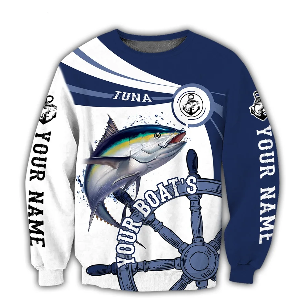 

Tuna Fishing Fleet 3D Printed Men's Sweater Hoodie and Sweater Sweatshirt Spring Autumn Fashion Street Shot
