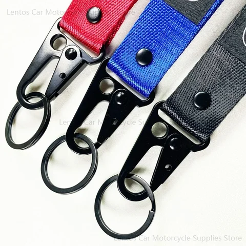 1 шт. автомобильный брелок для телефона, прочный ремешок для ключей, мотоциклетный брелок для Honda