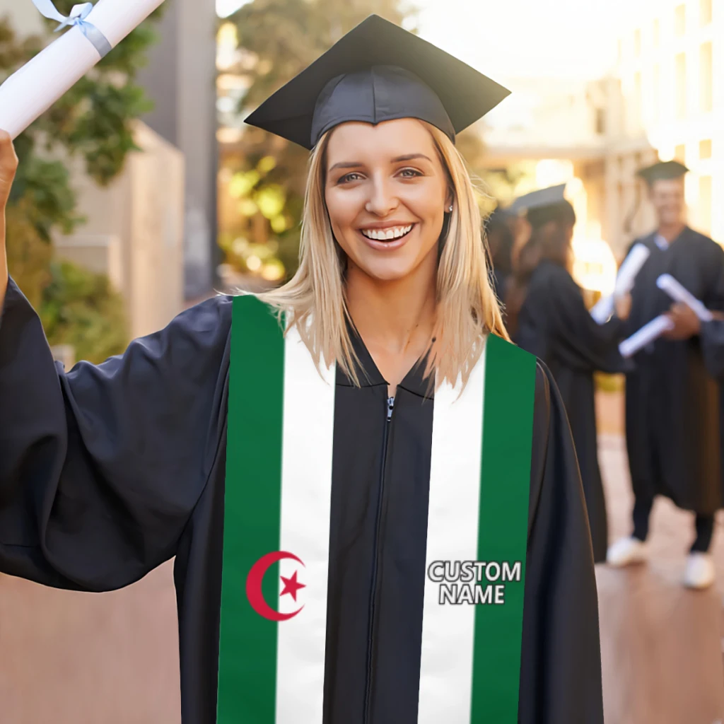 

Индивидуальное наименование, Алжир, Классический палантин с завязкой на выпускной, аксессуар вечерние унисекс для взрослых и студентов за ...