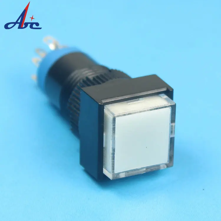 

100PCS CE ROHS A12-11SF-N A12-22ZF-N SPDT ON-(ON) с лампой