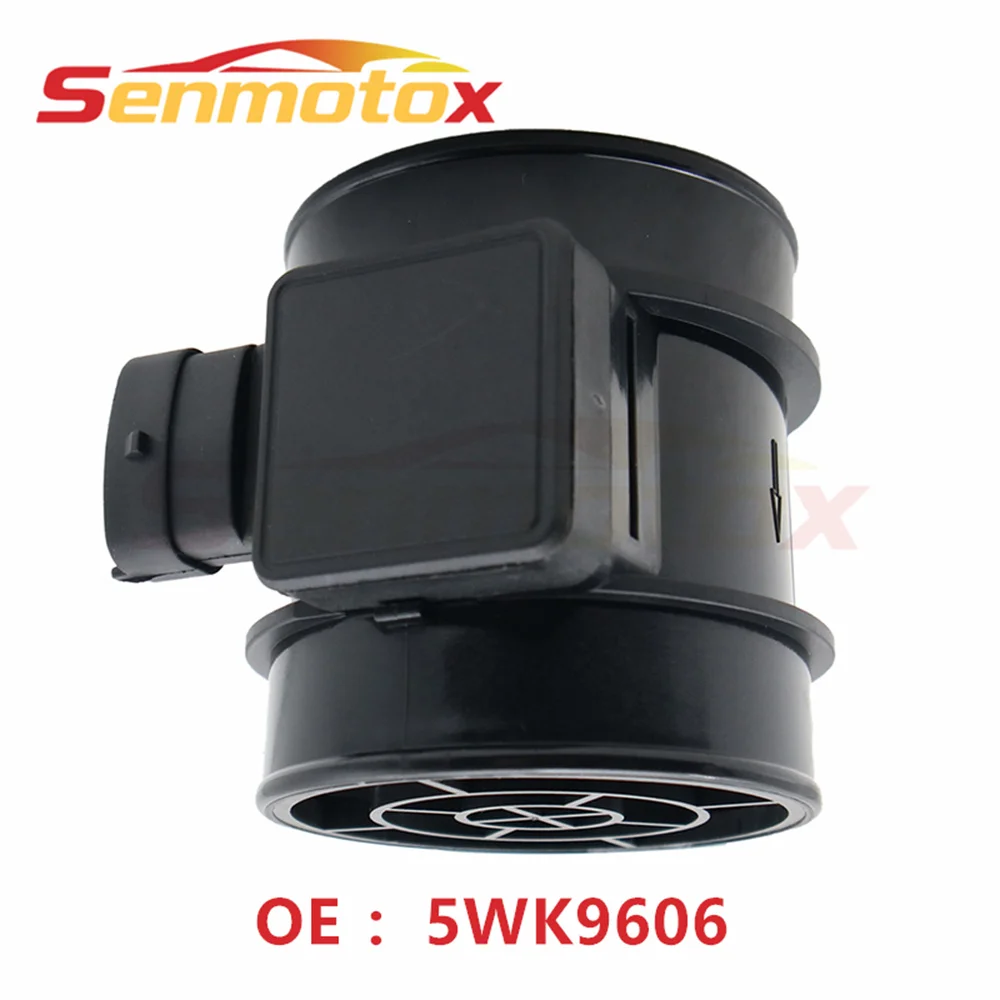 Фото Датчик массового расхода воздуха 5WK9606 для HOLDEN ASTRA, OPEL VECTRA, ASTRA, VAUXHALL OMEGA 5WK9641, 5WK9606Z, 836583, 90530463, 8ET009142-031 №3