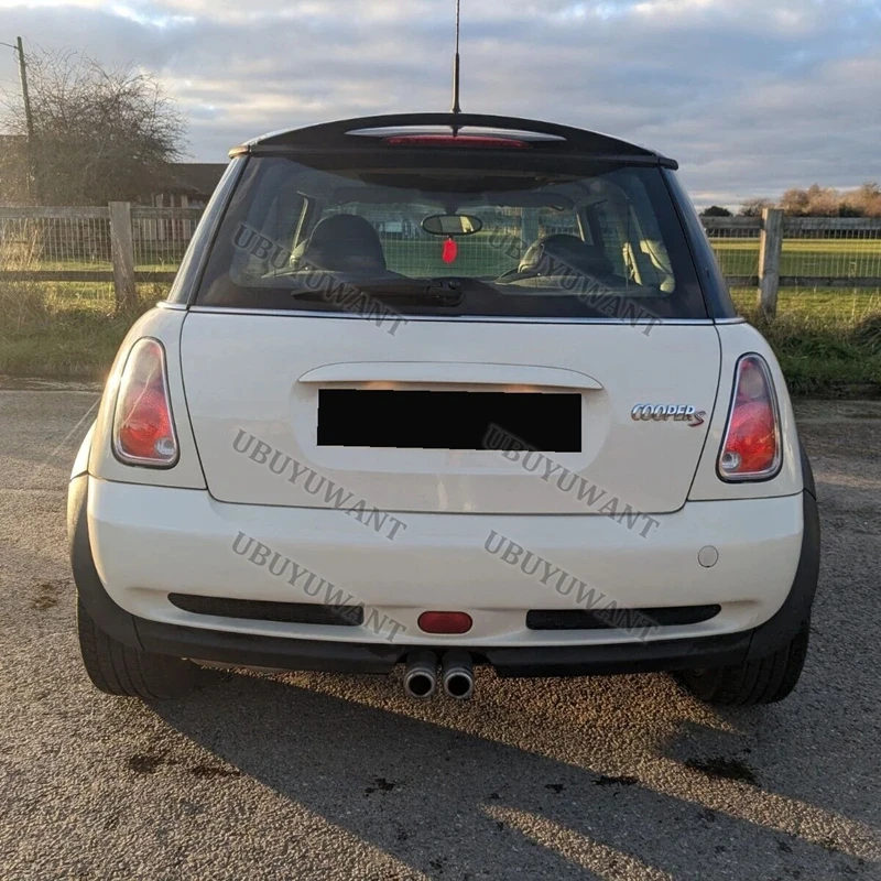 Фото Спойлер-«утиный хвост» из карбона для задней крышки багажника Mini R50 R51 R53 Cooper S 2001-2006 №3