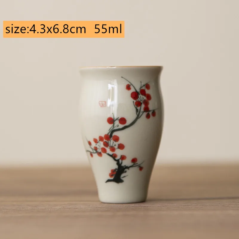 BRTRINBSY TEA винтажная керамическая чашка 55 мл