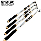 Портативная телескопическая удочка GHOTDA, телескопическая удочка высокой производительности для ловли окуня и щуки, 2,1 м, 2,4 м, 2,7 м, 3,0 м