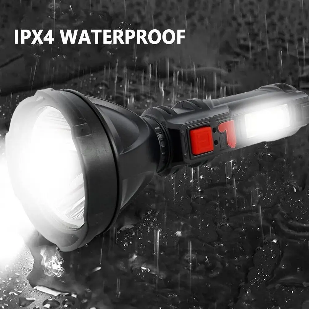 

Lighting Rechargeable Night Cycling LED Flashlight Super COB Side Lights Lighting Flashlight Strong Light Flashlight