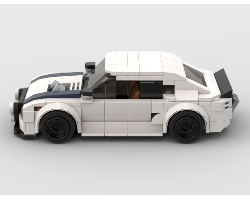 Эскорт Mk2 Ford City Speed Champions Racer Cars Спортивный автомобиль Строительство Moc Блоки