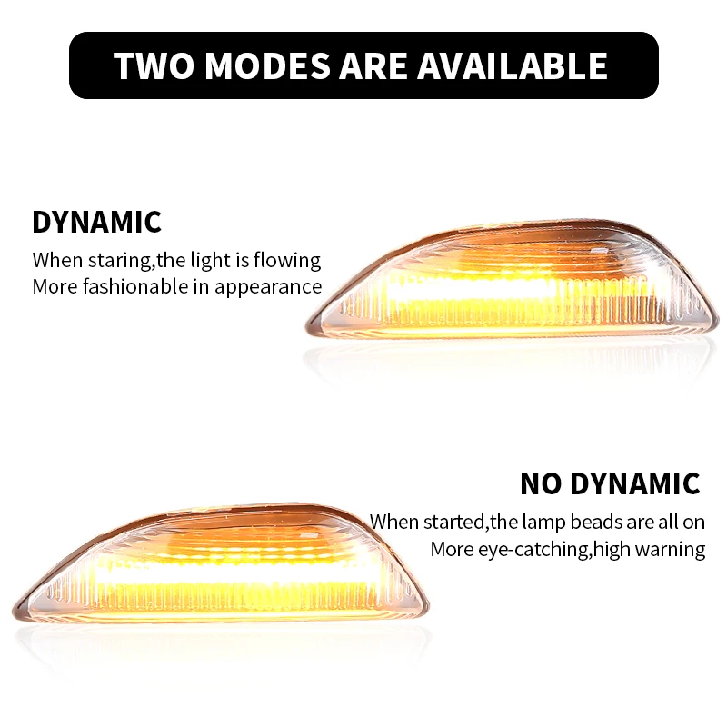 Фото 2 шт. светодиодных боковых указателей поворота Canbus ​ ​ ​ Для Opel Mokka 2012-2016   Для Chevrolet Trax 2012-2020   Для Buick Encore 2013-2020 №1