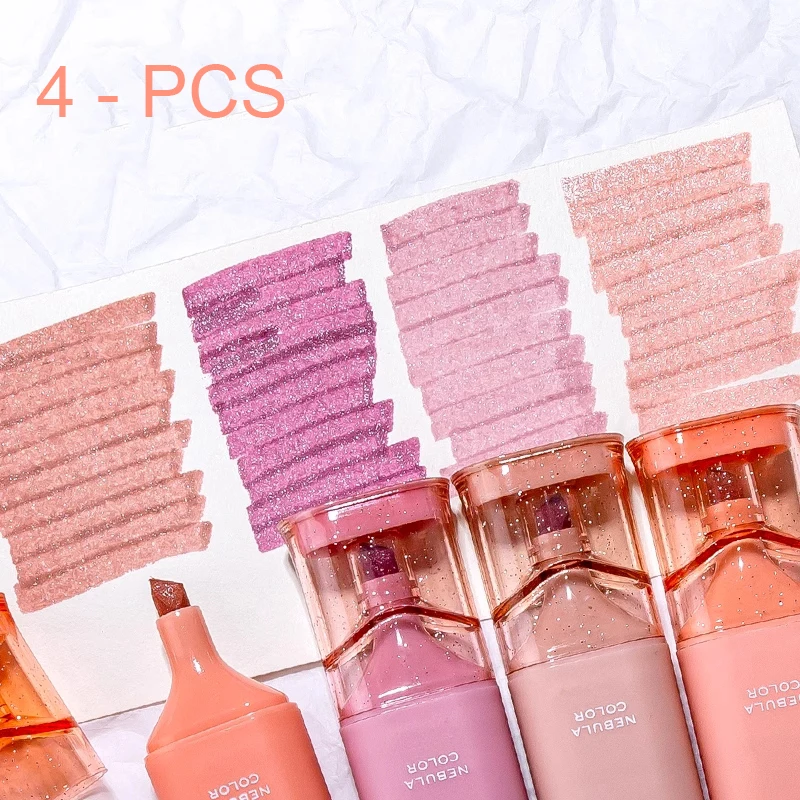 

4 упаковки блестящих маркеров Kawaii