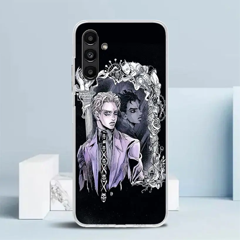 Фото Чехол JoJo Kira Yoshikage Killer Queen для Samsung Galaxy A17 A37 A57 A16 A26 A36 A56 A15 A14 A55 A13 A53 A25 A35 A24 №3