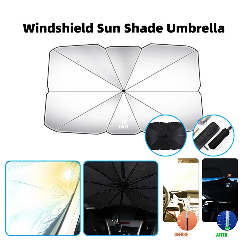 Солнцезащитный зонт на лобовое стекло автомобиля защитные аксессуары для NIO nan