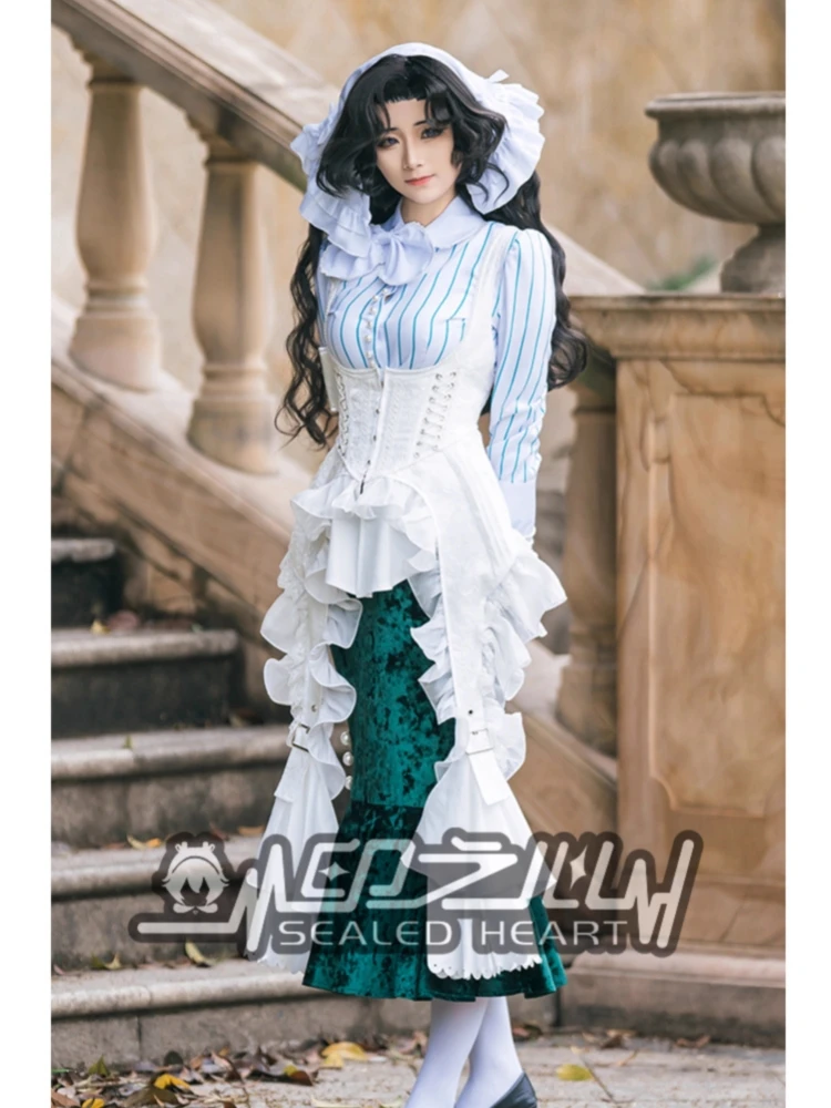 Anjo Nala Hari реверс для косплея 1999 г. аниме женская модная рубашка юбка одежда ролевых