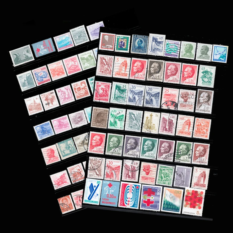 

Yugoslavia 100 Pcs/Lot Euro Country Stamps with Postmark No Repeat Postage Original Stamp well Condition Collection