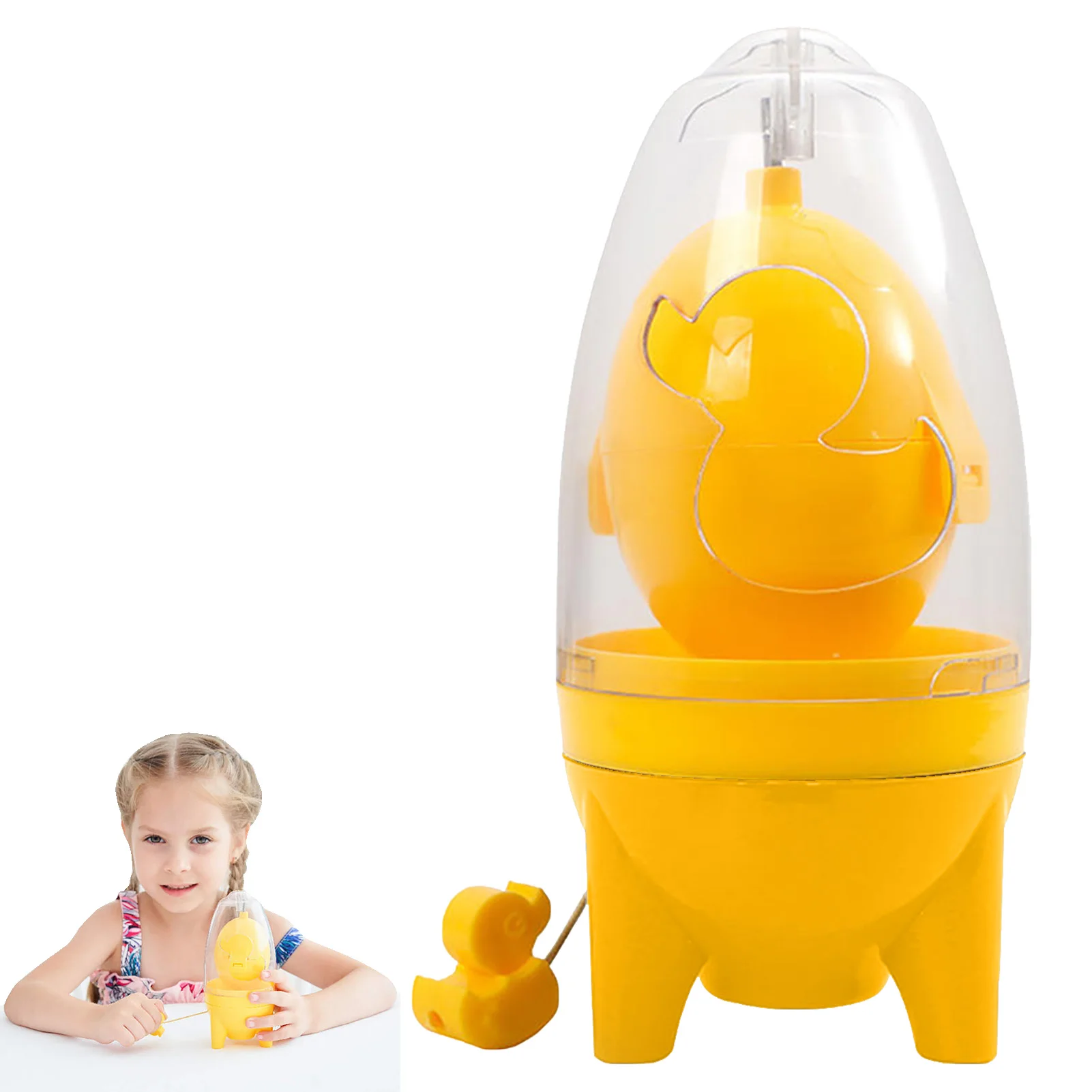 

Golden Egg Spinner Portable Egg Scrambler Shaker Eggs Yolk White Mixer Whisk Hand Powered Golden Egg Maker With Slicer Kitchen