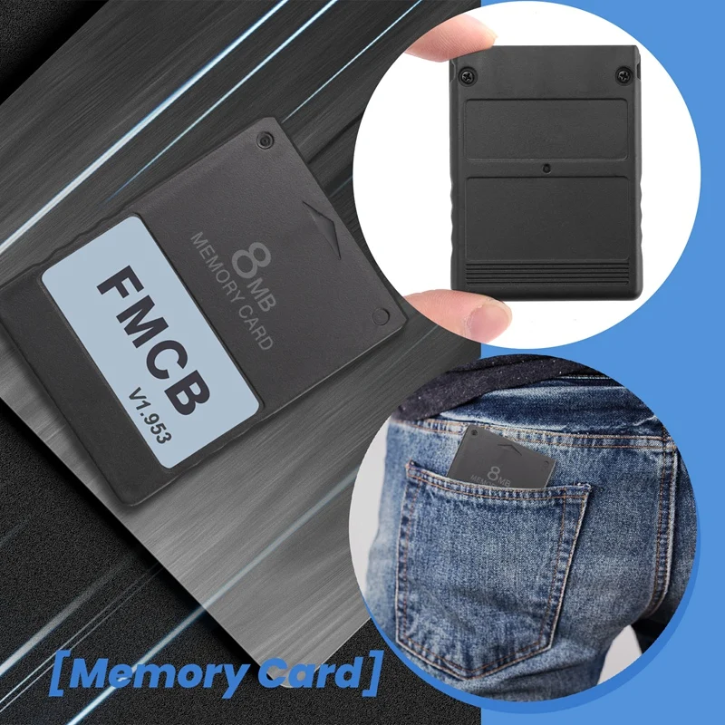 FMCB Бесплатная карта Mcboot V1.953 для Sony PS2 Playstation-2 памяти OPL MC Boot