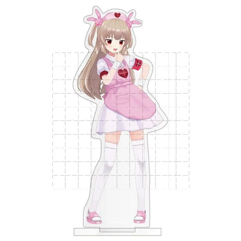 Фото Акриловая фигурка-подставка Sana Natori, японская VTuber и аниме-персонаж, выступающая в образе медсестры, для косплея, декоративная подставка, брелок, подарки №4