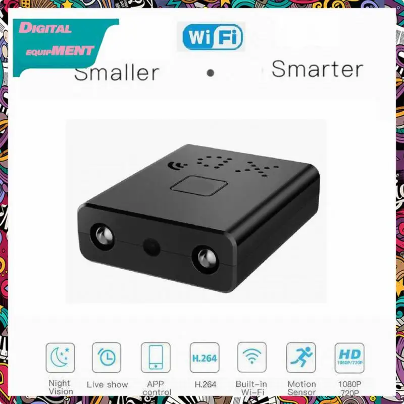 

Ir-cut Motion Detection Micro Cam 1080p Ip Cam 1080p Mini Wifi Camera Suport Tf Card New Night Video Recorder Wifi Dvr