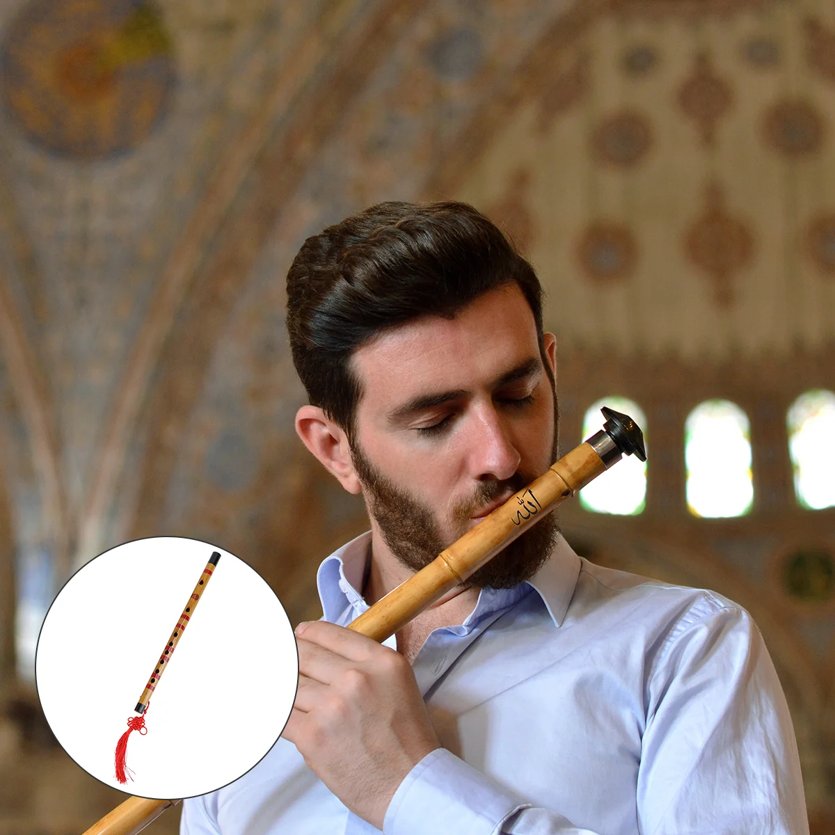 

Flute Chinese Indian American Instrument Wooden Traditional Professional Beginners Wood Dizi Ancientvintage