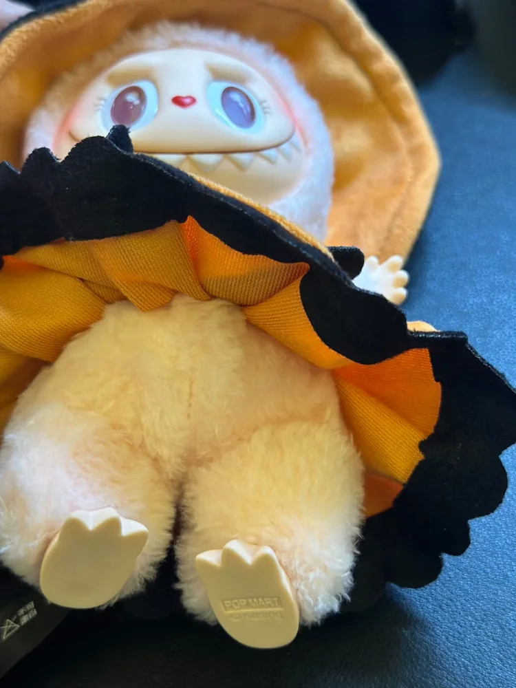 Подлинная новая серия Mokoko Happy Halloween Party Magic Pumpkin Labubu виниловая ограниченная кукла