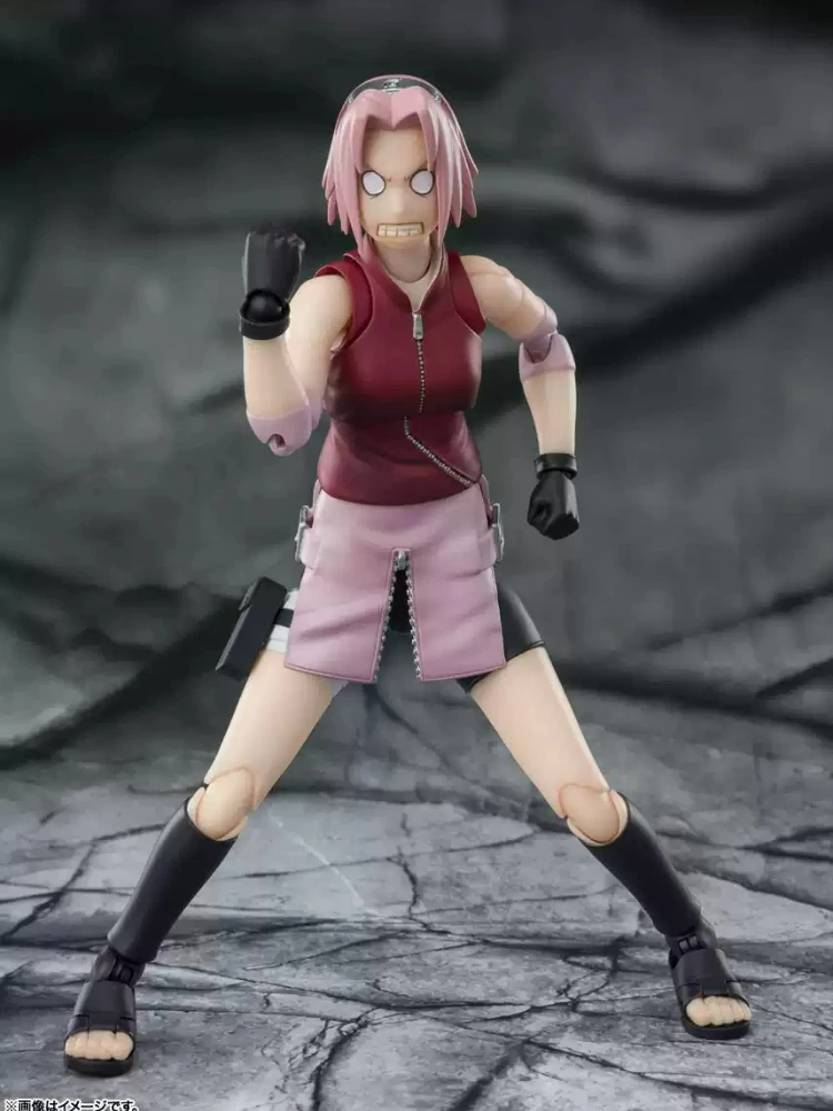 Коллекционная фигурка Bandai SHF Наруто: Учиха Саске и Сакура Харуно, аниме-модель, украшение для рабочего стола, подарок (art.: 3920daf64c42f) - 3920daf64c42f