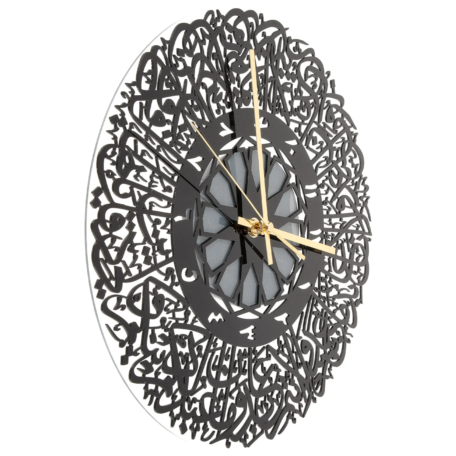

Acrylic Wall Clock Household Living Room Mute Silent Decor Hanging Bedroom Decorative