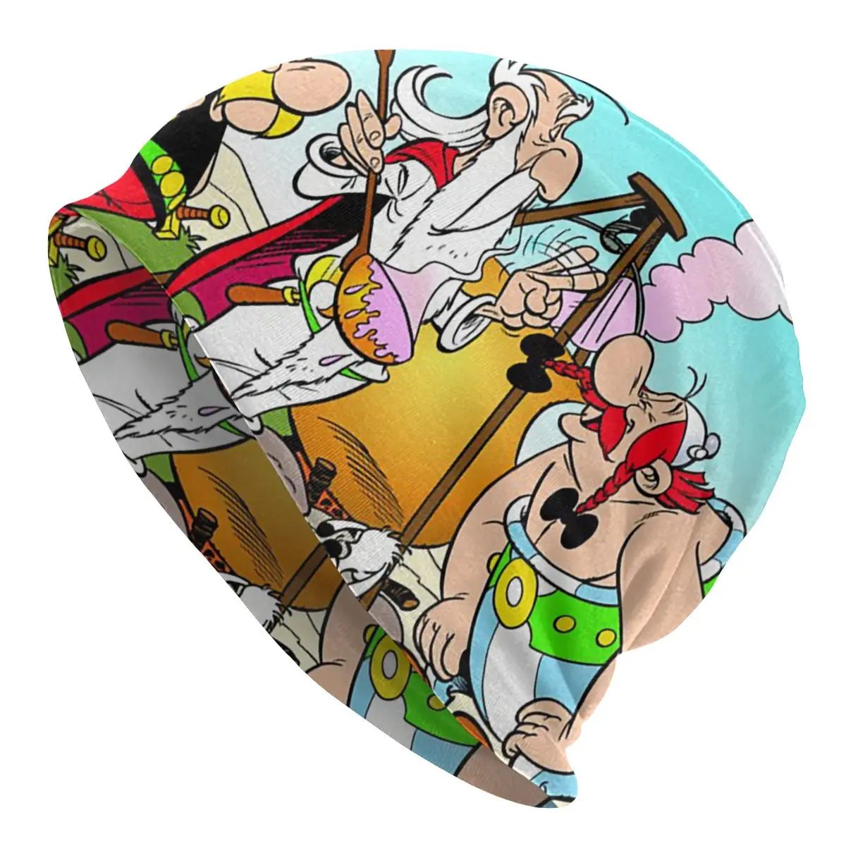 

ASTERIX Bonnet Hat Autumn Winter Outdoor Skullies Beanies Hat Characters for Men Women Knit Hat Warm Multifunction Caps