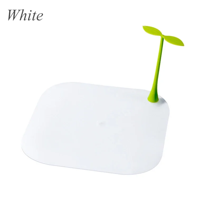 

Фильтр для напольной раковины, милая форма ростки фасоли, силиконовая крышка для канализационного дезодоранта, крышка для слива душа, защита от запаха, защита от насекомых, пробка для ванны