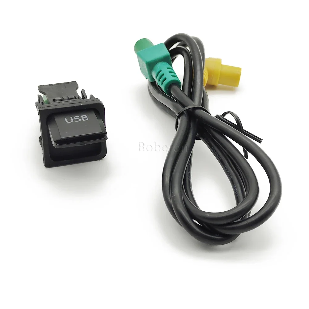 Автомобильный аудио адаптер USB порт AUX переключатель кабель жгут для VW Golf 6 MK6 Passat B6