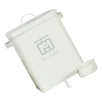 iron rice storage bucket moisture proof rice box household flour storage bucket