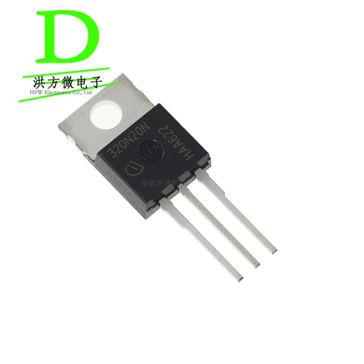 

2PCS New and Original N-channel MOSFET 200V 34A IPP320N20N3G TO-220 screen printing 320N20N IPP320N20N3GXKSA1