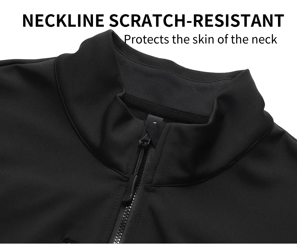 WOSAWE Мужская Флисовая Велосипедная Куртка Зима-весна Термобелье С Длинным