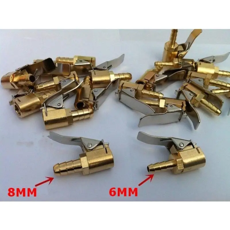 Зажим для клапана шины 8 мм 6 сопло насоса зажим автомобильного грузовика