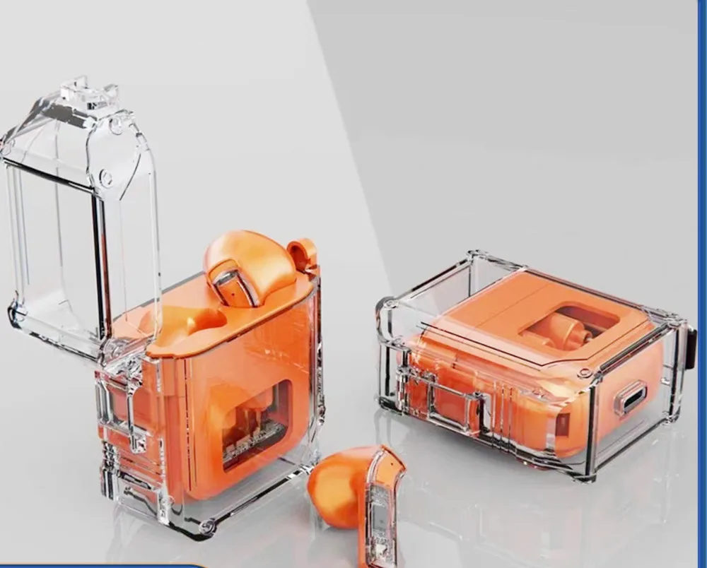 

Новинка X3 прозрачные хрустальные складские Bluetooth наушники с низкой задержкой игровые настоящие беспроводные вызовы шумоподавление Bluetooth