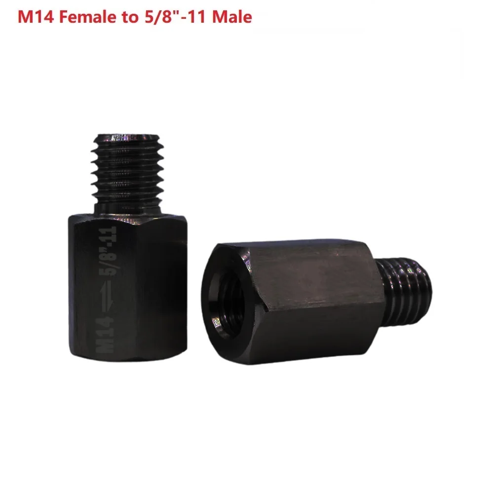 

2 шт., Алмазный переходник для дрели 5/8-11 на M14 или M14 на 5/8-11 17 мм 25 мм
