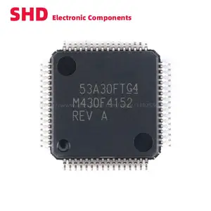 MSP430F4152IPMR MSP430F4152 M430F4152 LQFP-64 16-bit Microcontrollers - MCU 16B Ultra-Lo-Pwr 8KB Fl 512B RAM 10B ADC SMD IC